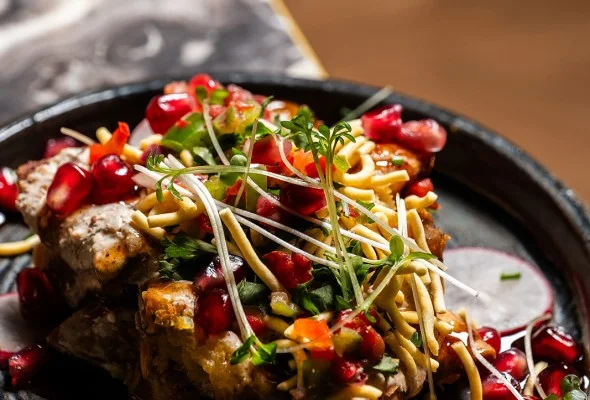 Samosa Chaat