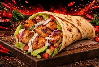 Chicken Shish Wrap