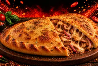 Mixed Meat Calzone