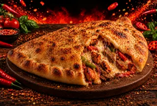 Tandoori Special Calzone