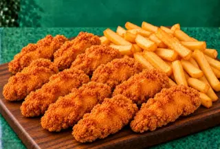 10 Pc Boneless Chicken  and Chips