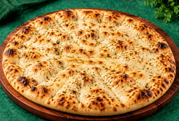 12" Cheesy Naan