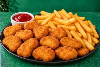 12 Pc Chicken Nuggets and Chips