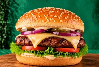 1/4lb Beef Burger and Cheese