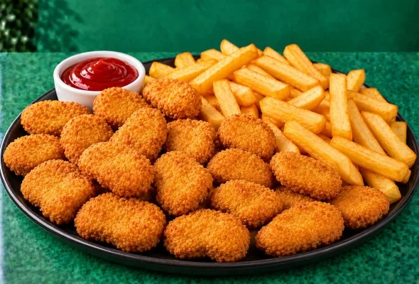 18 Pc Chicken Nuggets and Chips
