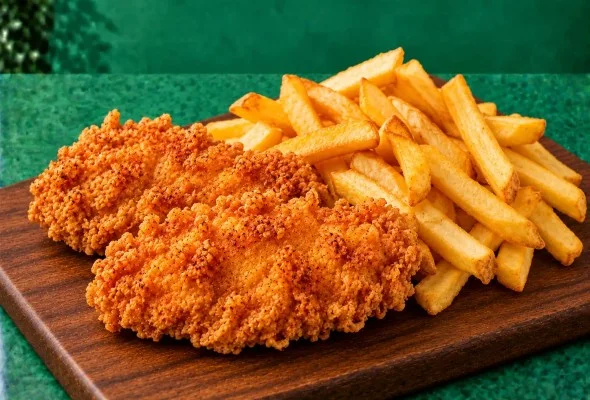 2 Pc Boneless Chicken and Chips