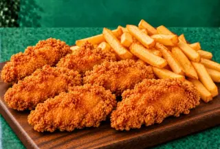 6 Pc Boneless Chicken  and Chips