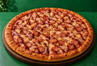 American Hot Dog Pizza