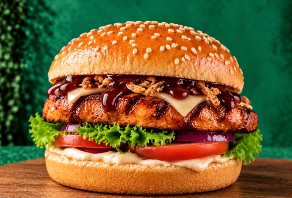 BBQ Chicken Burger