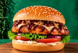 BBQ Chicken Burger