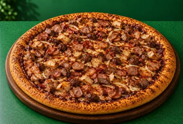 BBQ Meat Feast Pizza