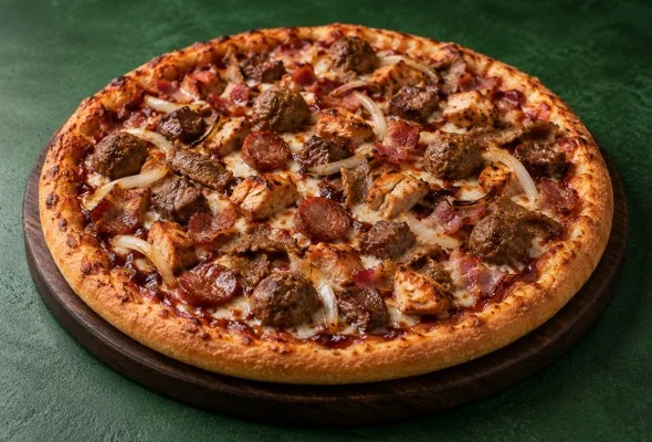 BBQ Meat Feast Pizza