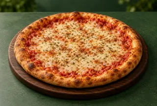 Cheese and Tomato Pizza