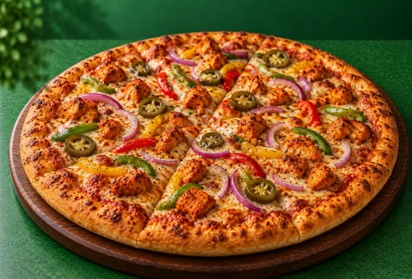 Chicken Tikka Masala Pizza