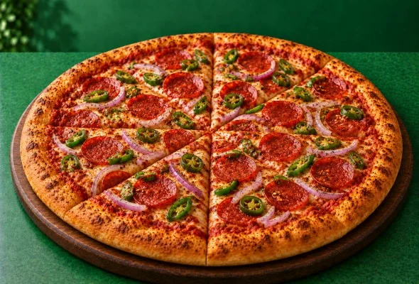Hot and Spicy Pizza