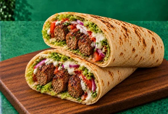 Lamb Kofte Wrap