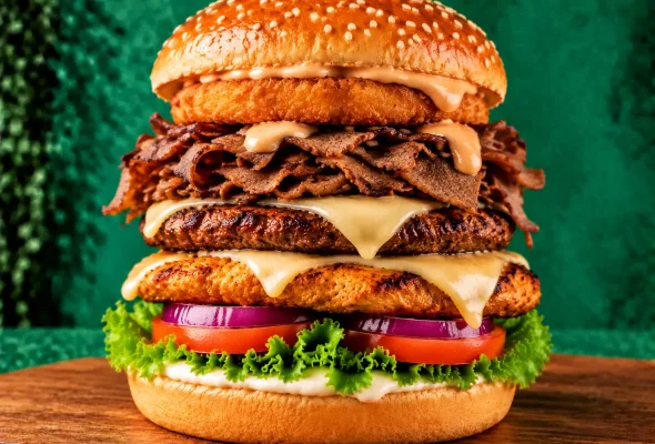 Monster Stack Burger