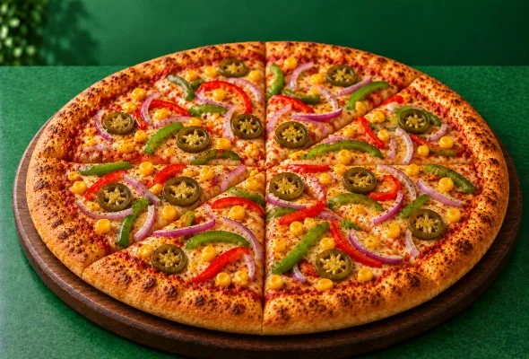 Vegetarian Hot One Pizza