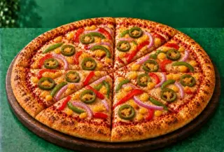 Vegetarian Hot One Pizza