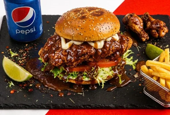 BBQ DIP Burger