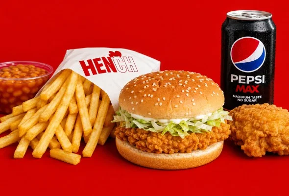 Chicken Burger Combo 1