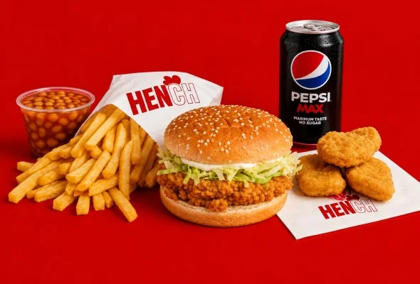 Chicken Burger Combo 3