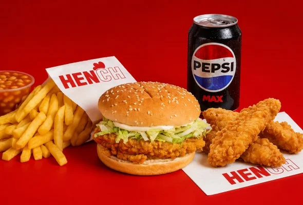 Chicken Burger Combo 4