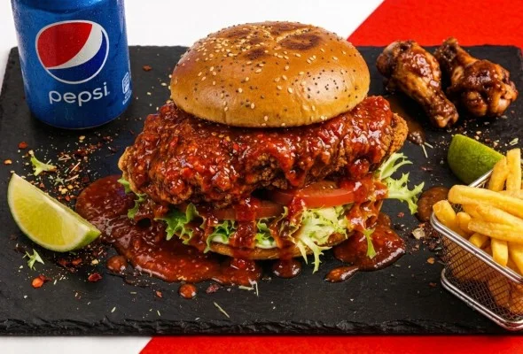 Spicy diped Fillet Burger Mix Box