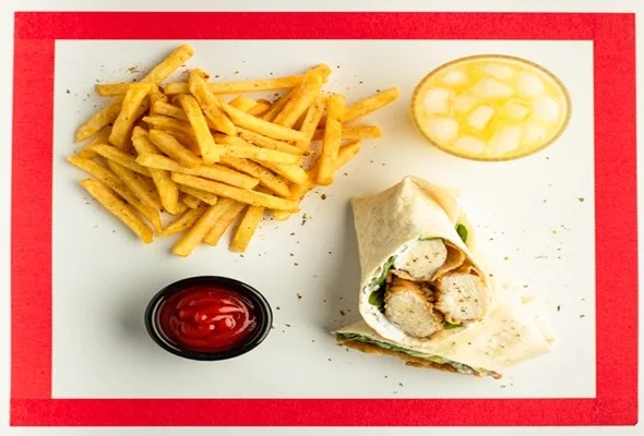Fried Chicken Wrap