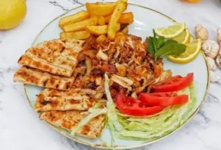 Mixed Merida (Chicken Gyros + Lamb Gyros)